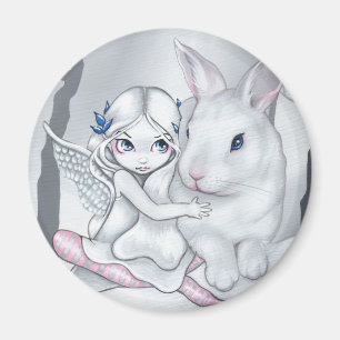 Aimant "de lapin de neige"