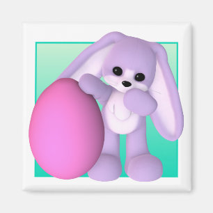 Aimant de lapin de Pâques
