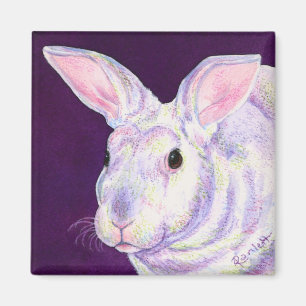 Aimant de lapin - "M. Personality "