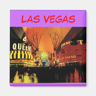 Aimant de Las Vegas - customisé
