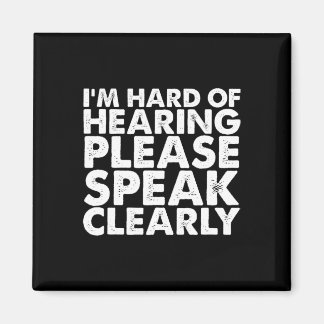 Aimant De L'Audience Sourde Audience Malaisée Langue Des