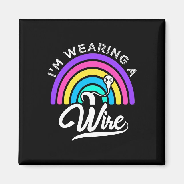 Aimant De L'Audition Amusante De L'Audition Malaisée Sens (Devant)