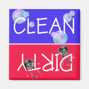 Aimant de lave-vaisselle de CLEAN-DIRTY