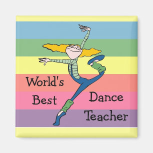 Aimant de l'enseignant de danse