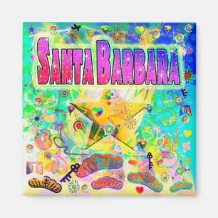 Aimant de l'heure de l'époque de Santa Barbara