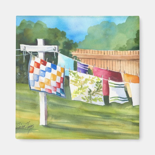 Aimant de ligne de jardin (Devant)