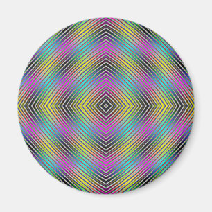 Aimant de lignes de diamant