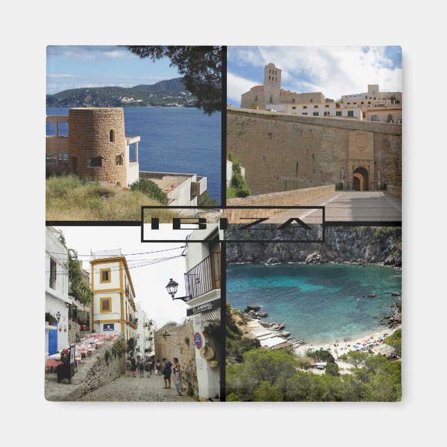 aimant de l'île d'Ibiza aux Iles Baléares (Devant)