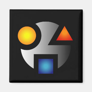 aimant de logo crypté MI