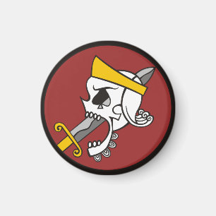 Aimant de logo de tueur de zombi de BZRD