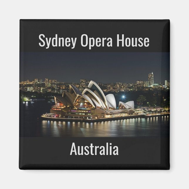 Aimant de l'Opéra de Sydney (Devant)