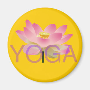 aimant de lotus de yoga