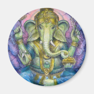 Aimant de Lotus Ganesha