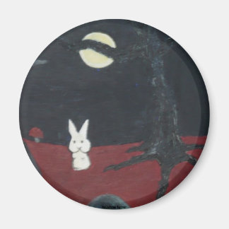 aimant de lune de lapin