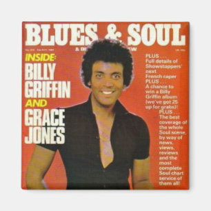 Aimant de magazine de "RÉTRO ART" de griffon de