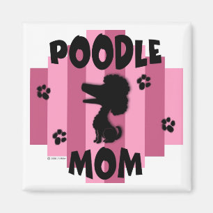 Aimant de maman de caniche