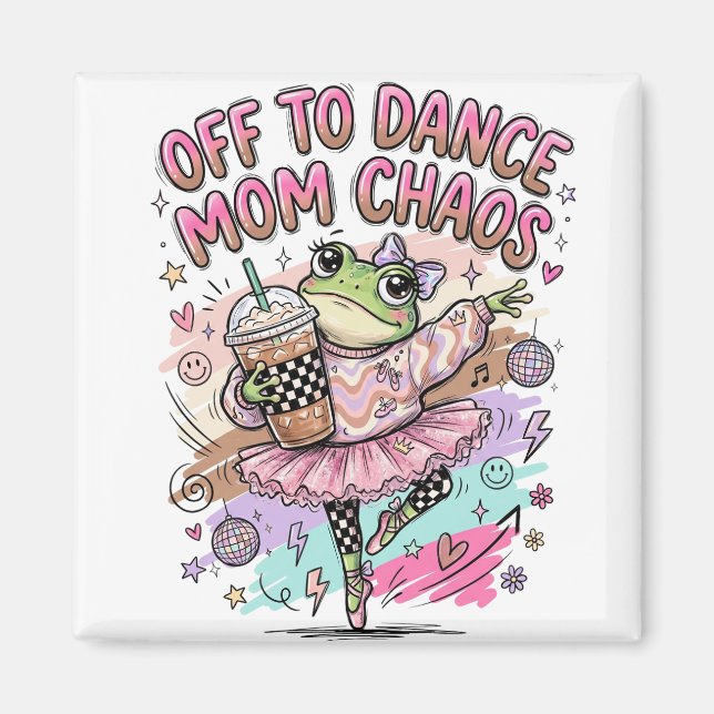 Aimant de maman de danse (Devant)