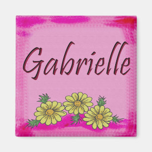 Aimant de marguerite de Gabrielle