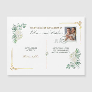 aimant de mariage à conserver pour la date d'engag