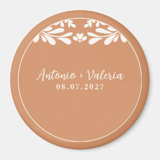 Aimant de mariage mexicain Talavera Hacienda Barro