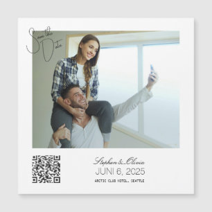 Aimant de mariage personnalisé avec photo pour ann