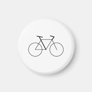 Aimant de marque de vélo minimal pour les amateurs