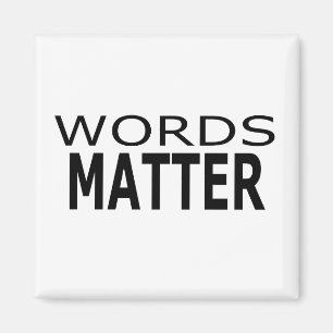 Aimant de matière de mots