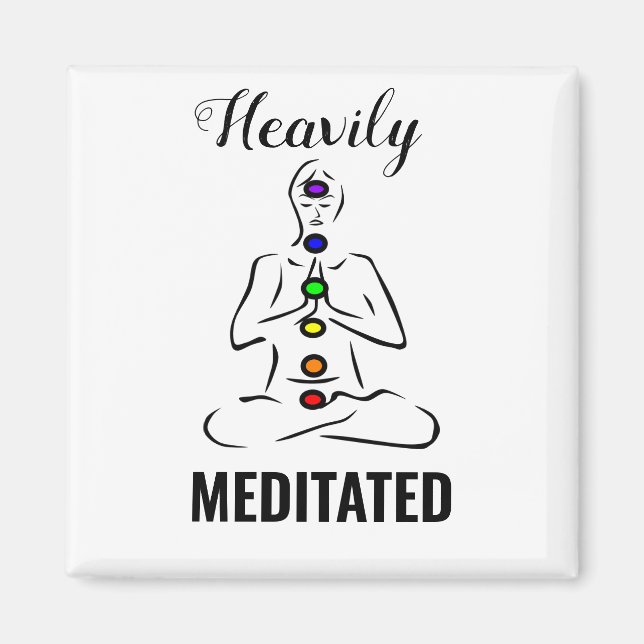 Aimant de méditation de chakra fortement médité (Devant)