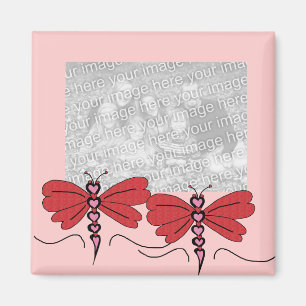 Aimant de modèle de libellule de Valentines