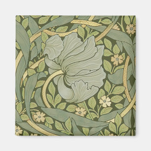 Aimant de motif vintage William Morris Pimpernel