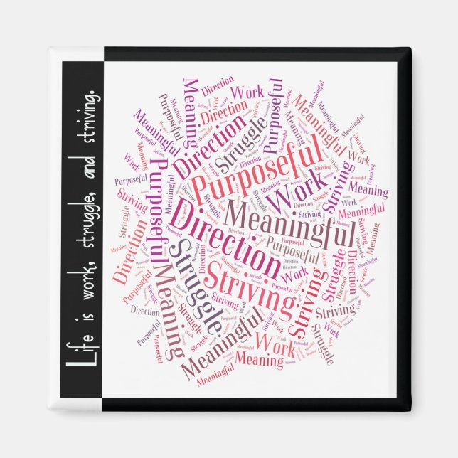 Aimant de motivation 1 (Devant)