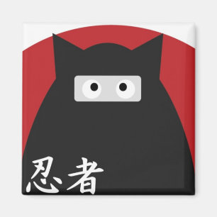 Aimant de Ninja Kitty