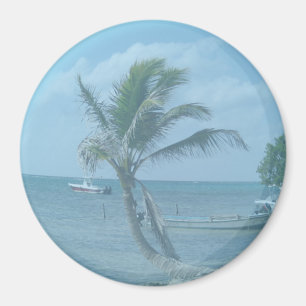Aimant de Noël de plage de Majahual