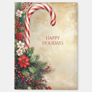 Aimant de Noël de vacances Canne à sucre