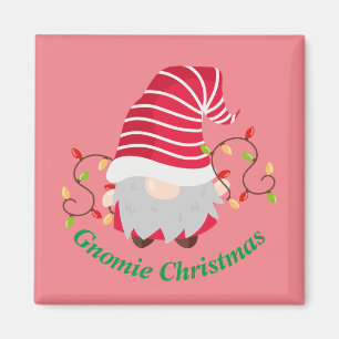 Aimant de Noël Gnomie