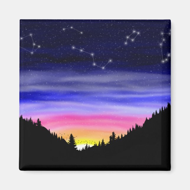 Aimant de nuit diamant (Devant)