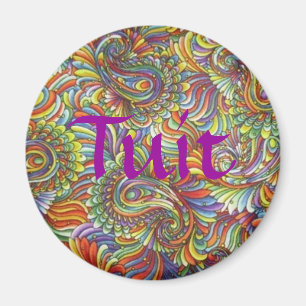Aimant de Paisley Tuit