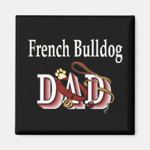 aimant de papa de bouledogue français