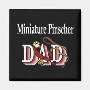 aimant de papa de pinscher miniature
