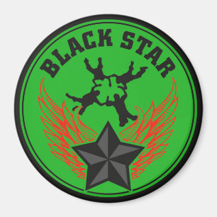 Aimant de parachutisme de Blackstar d'équipe