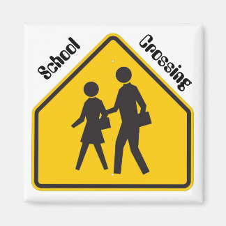 Aimant de passage à l'école