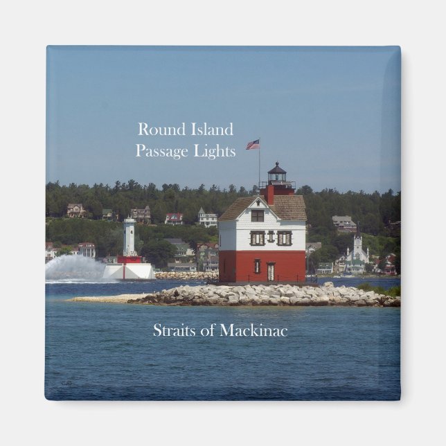 Aimant de passage de l'île ronde (Devant)