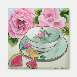 Aimant de pastèque et de thé