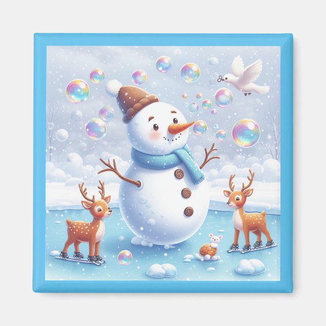 Aimant de patinage sur glace (Devant)