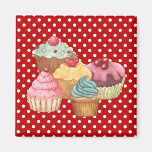 Aimant de pâtisserie de gâteaux de petits gâtea