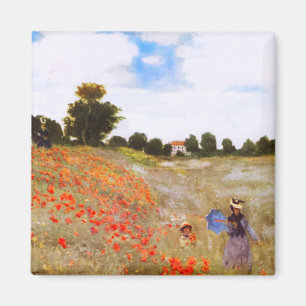 Aimant de pavots de Monet