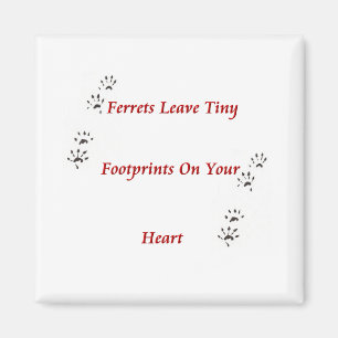 Aimant de Pawprints de furet