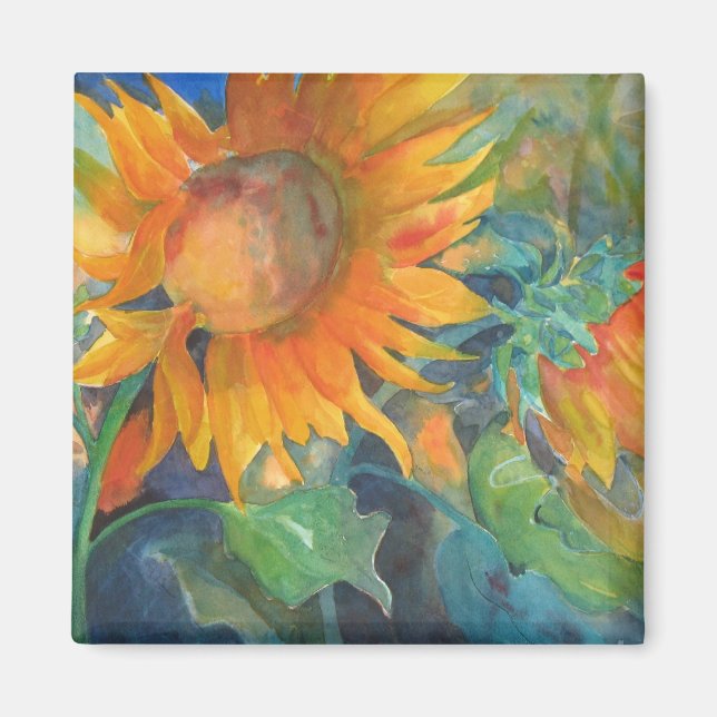 Aimant de peinture de tournesol (Devant)