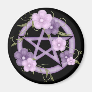 Aimant ♥ de pentagone étoilé de ♥ (mystical-1)