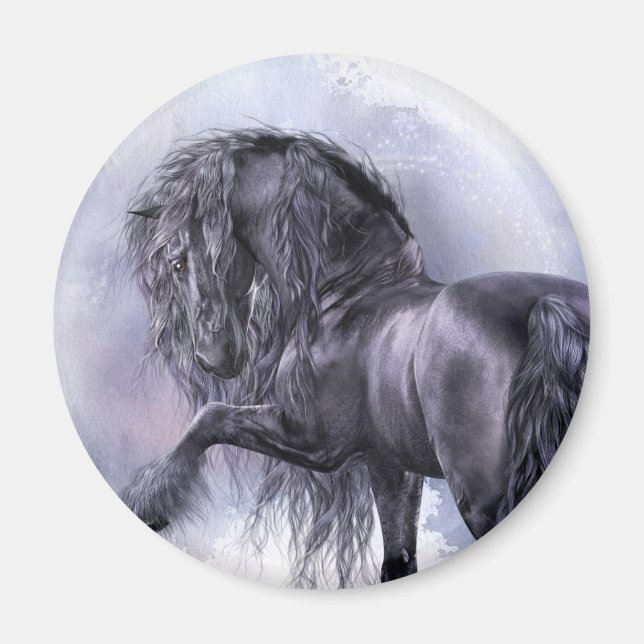 Aimant de perle noire (Devant)